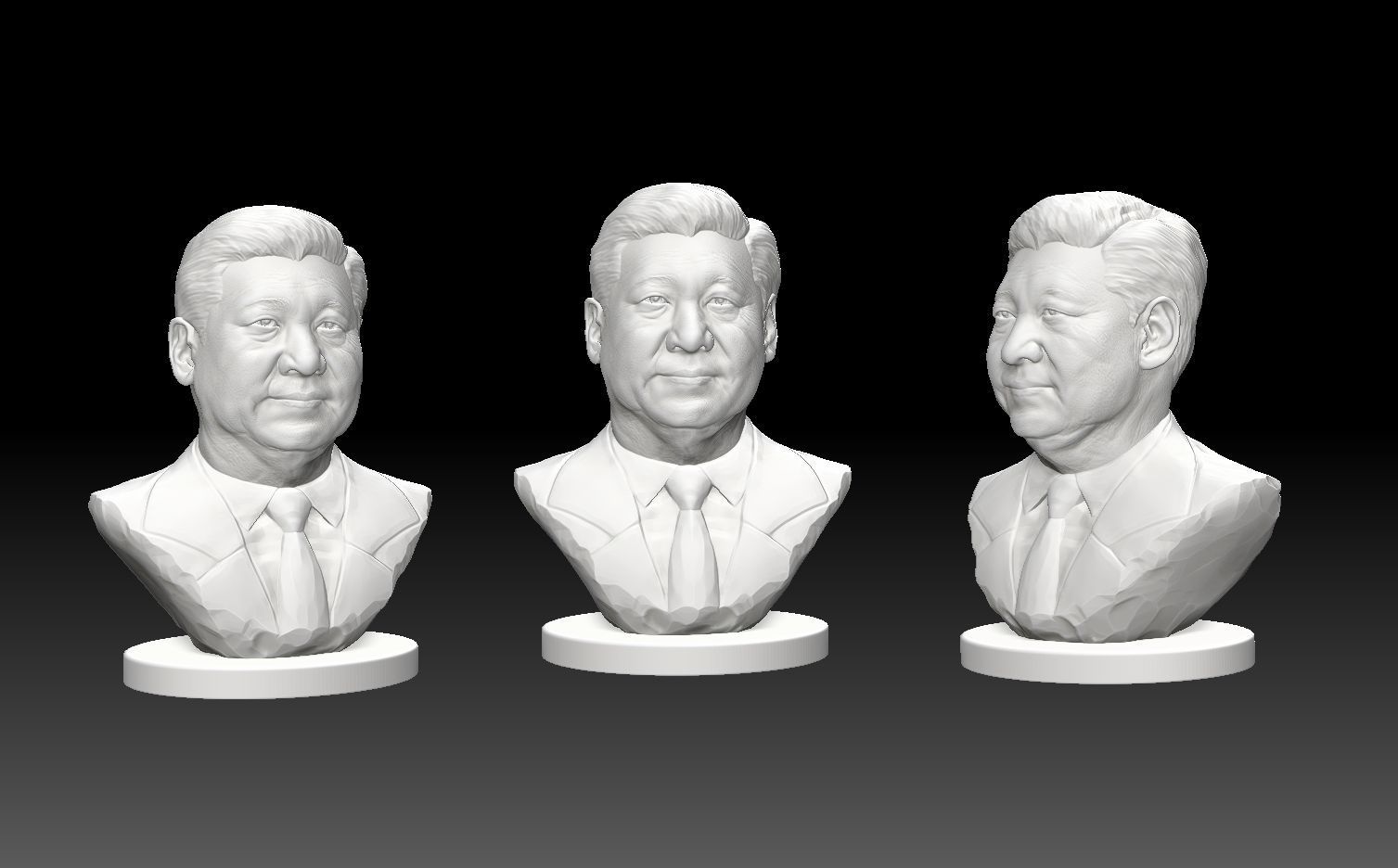 Xi Jinping 3D print model_5