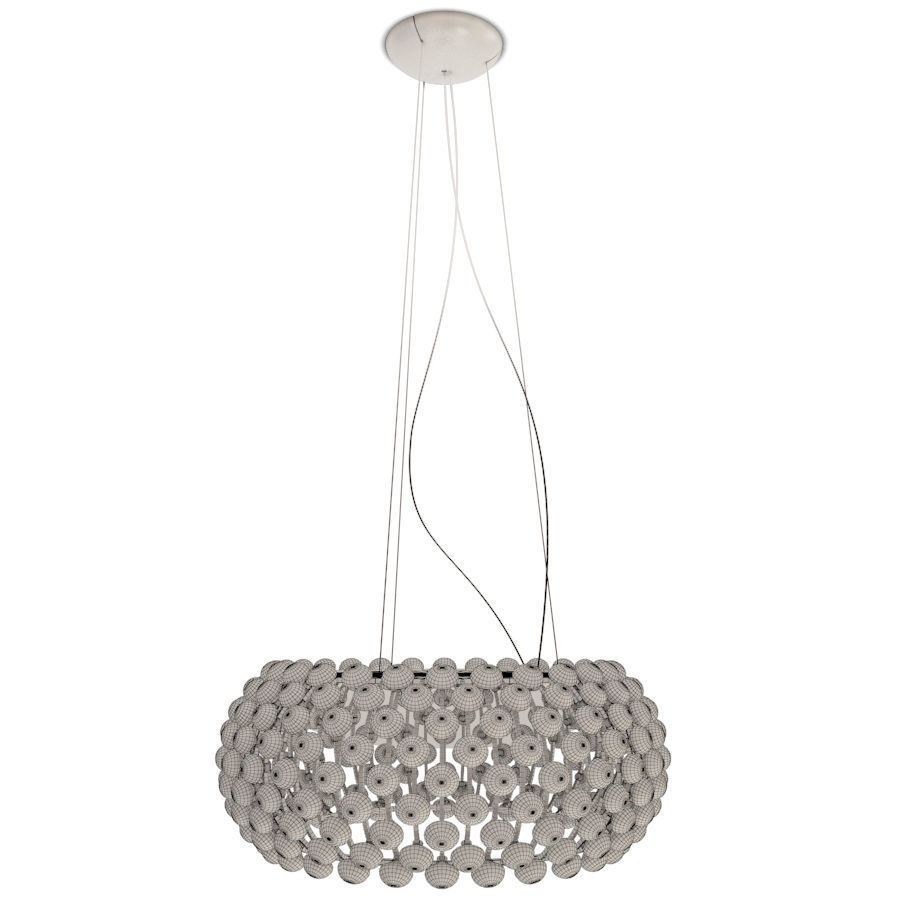 Caboche Pendant Lamp Foscarini 3D model_1