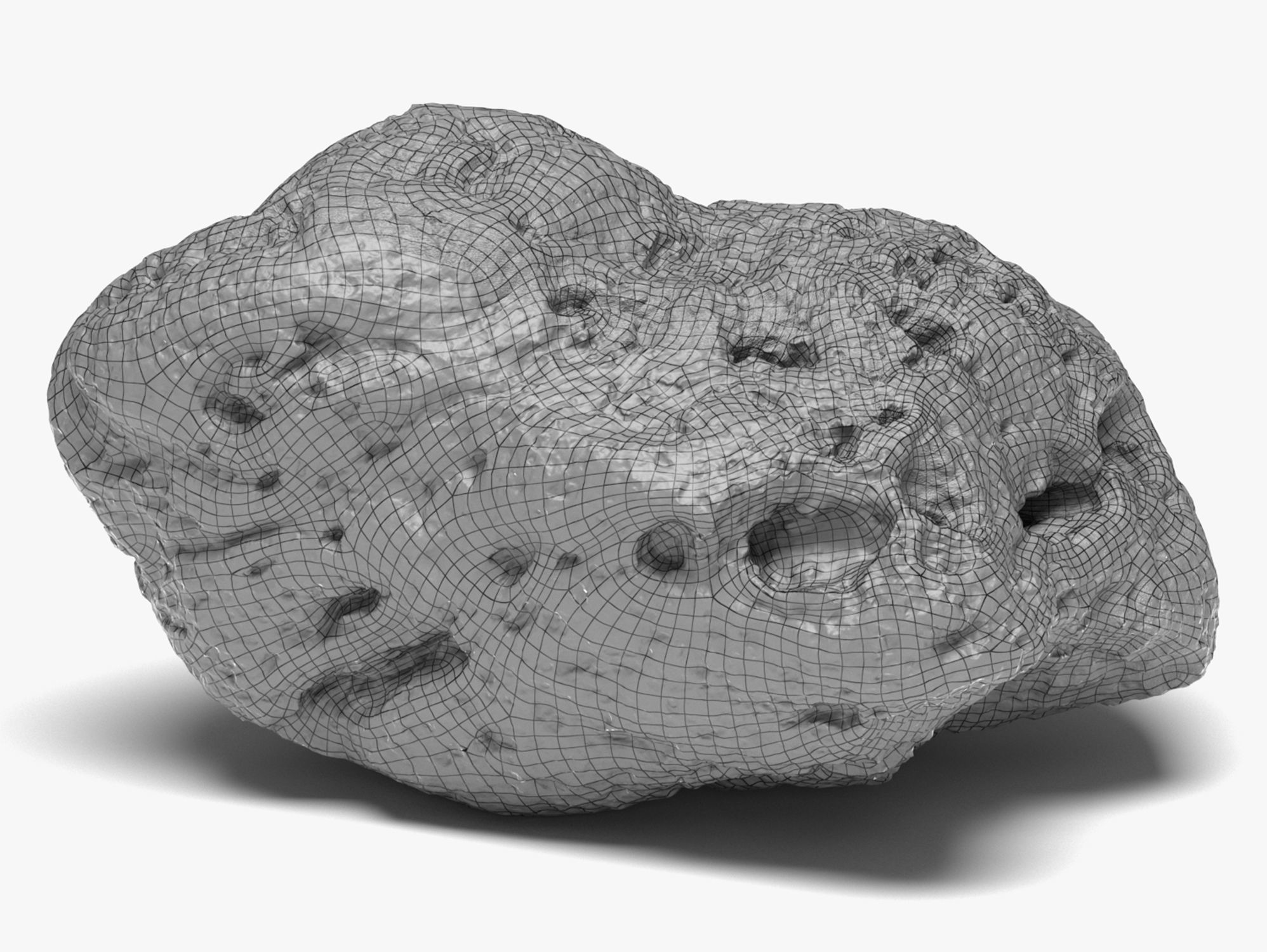 Rock 01 - 16K Scan 3D model_6