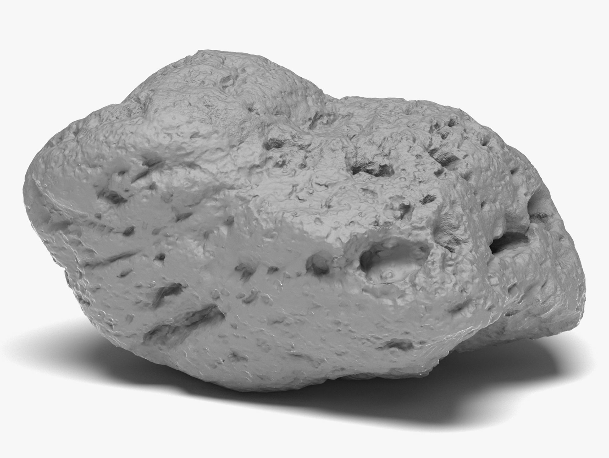 Rock 01 - 16K Scan 3D model_5