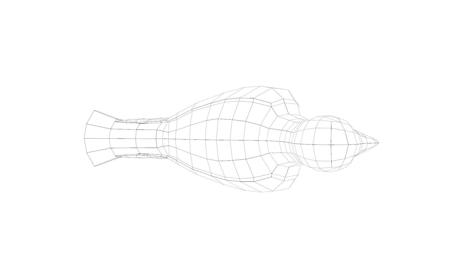 Pigeons Dove Low-poly 3D model_6