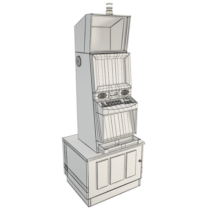 Slot Machine Box Passion  3D model_1