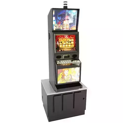 Slot Machine Box Passion  3D model