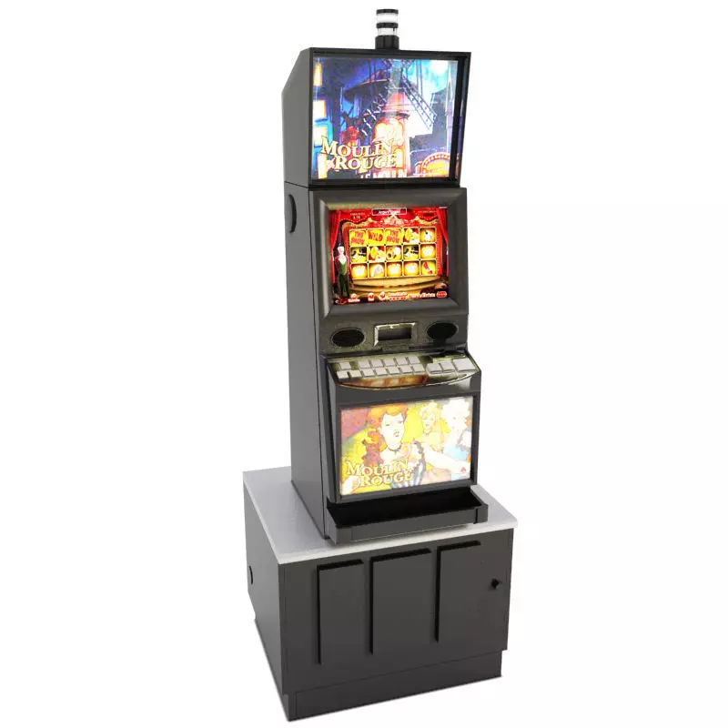 Slot Machine Box Passion  3D model_0