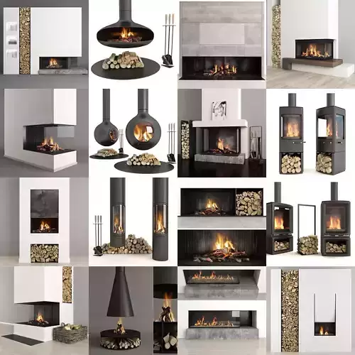 Collection of Fireplaces