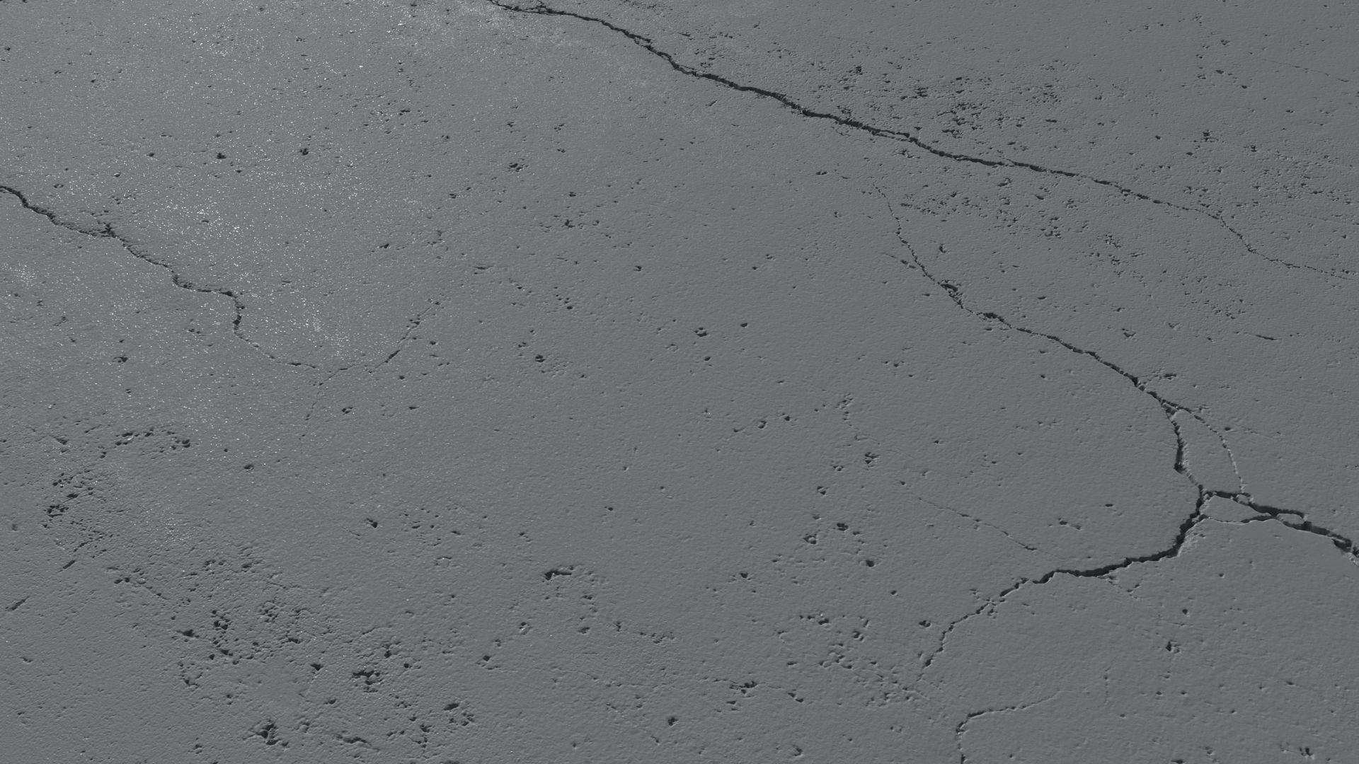 Cracked asphalt scan 46 tile Low-poly 3D model_7