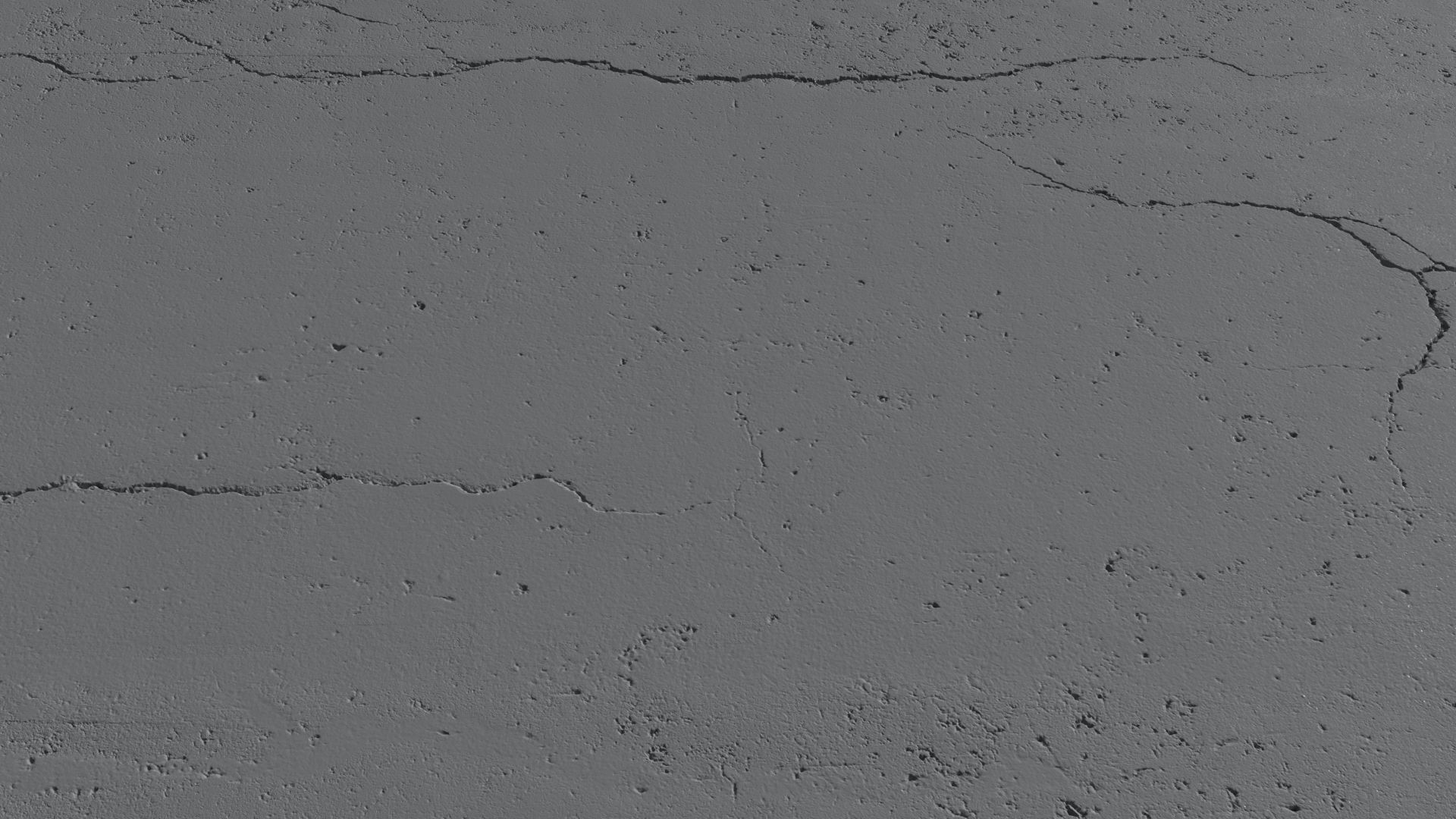 Cracked asphalt scan 46 tile Low-poly 3D model_6