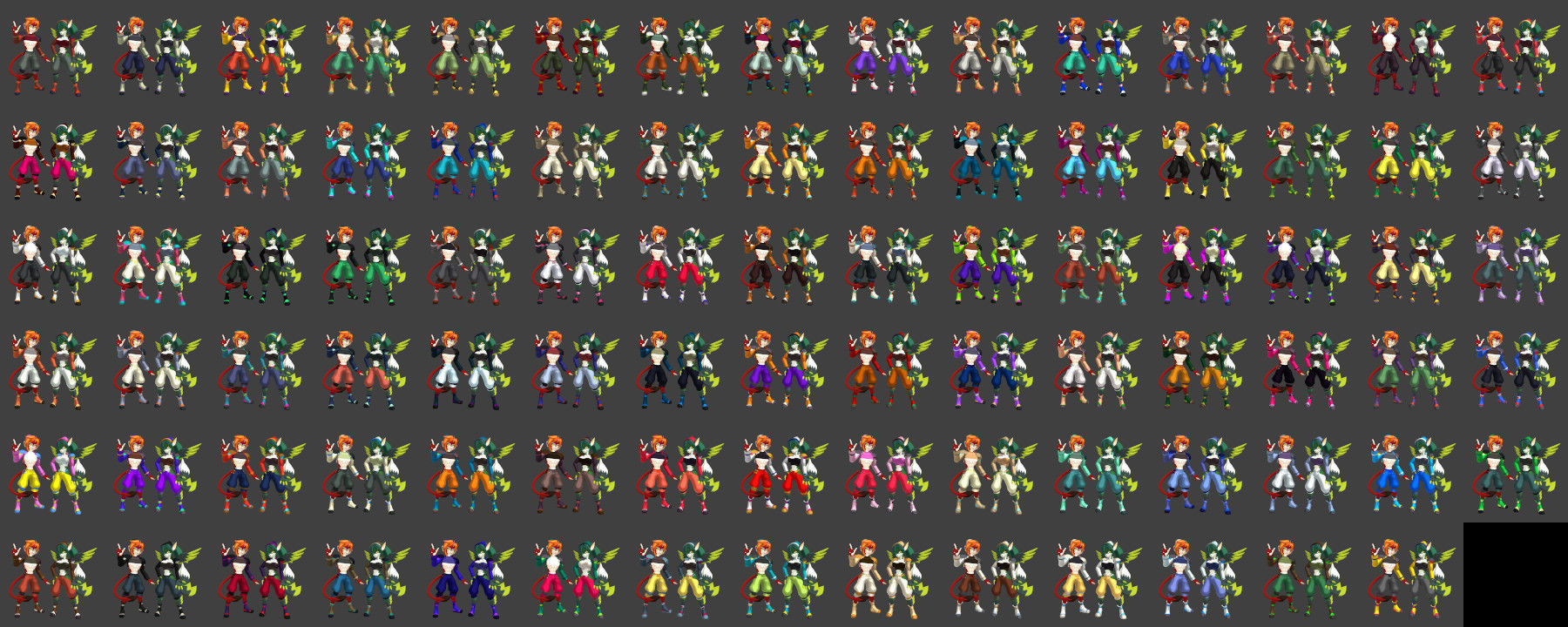 Acheron Thief Outfit Low-poly 3D model_6