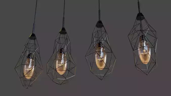Hanging Lamp 3D model