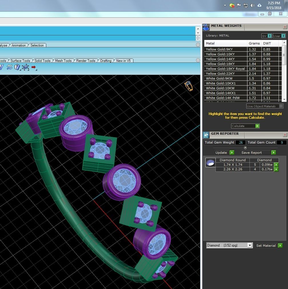 Women solitaire ring 3dm stl render detail 3D print model_9