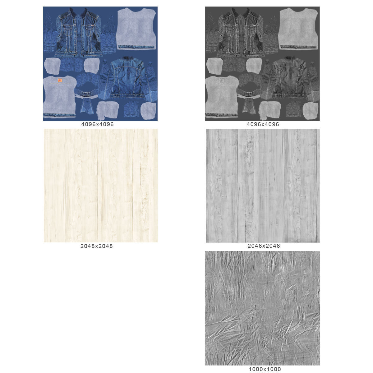 Jean Jacket 3D model_7