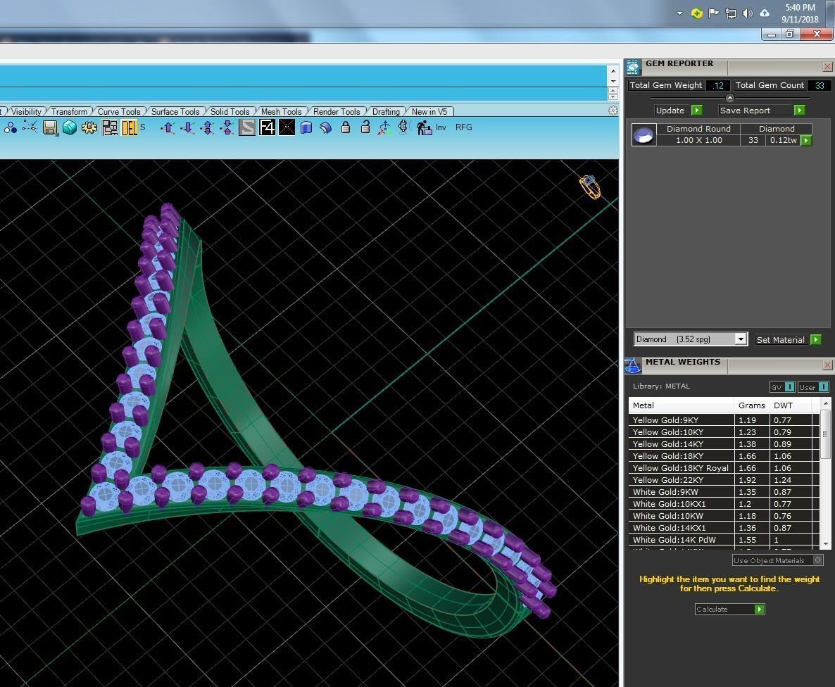 Women solitaire ring 3dm stl render detail  3D print model_9