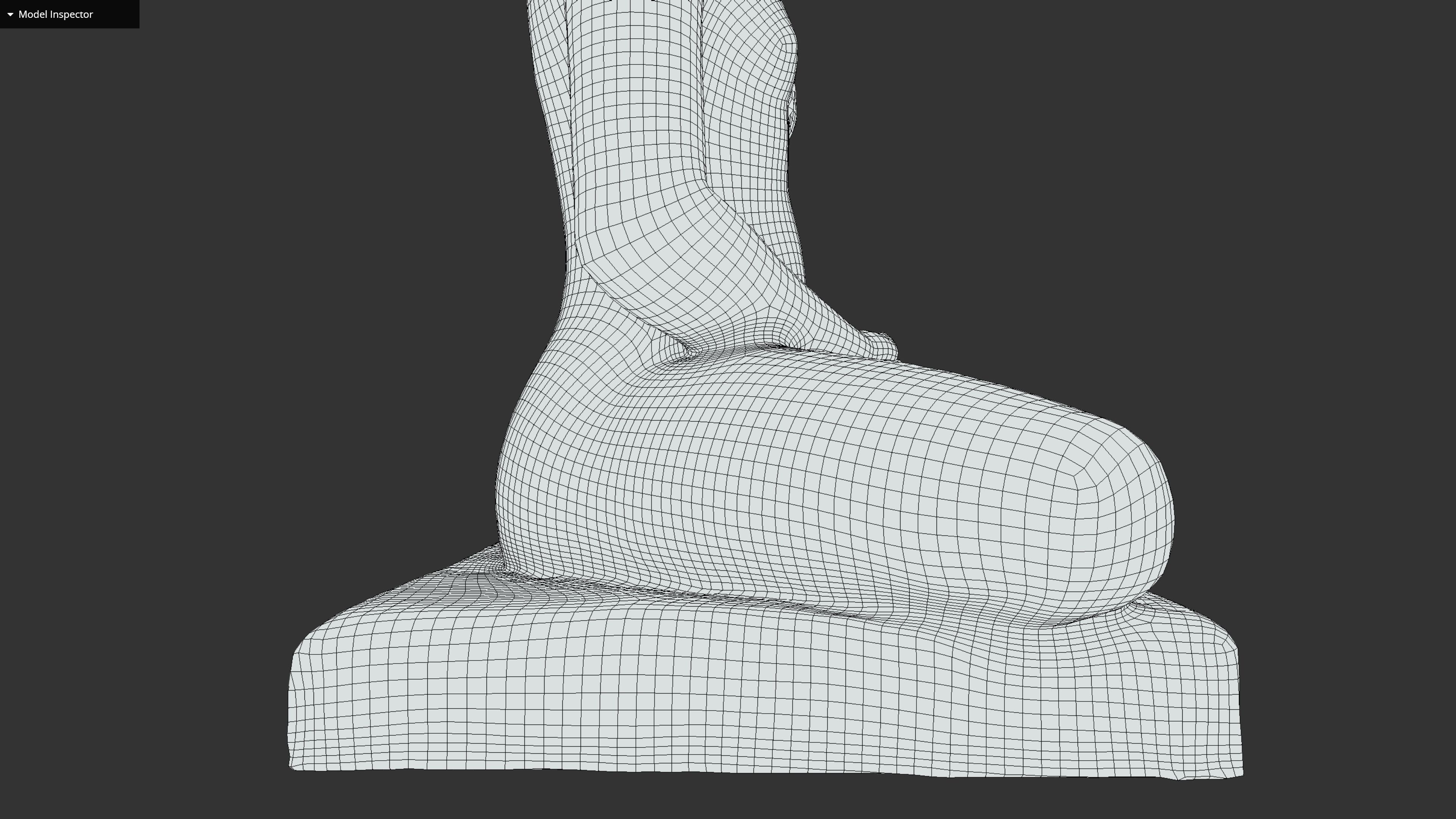 Bhagwan Mahaveer Low-poly 3D model_36