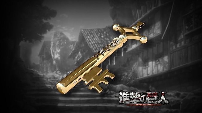 Key - Shingeki no kyojin 3D print model