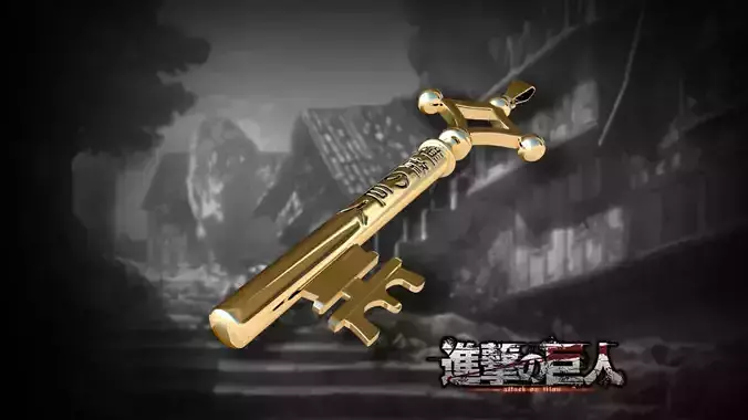 Key - Shingeki no kyojin 3D print model