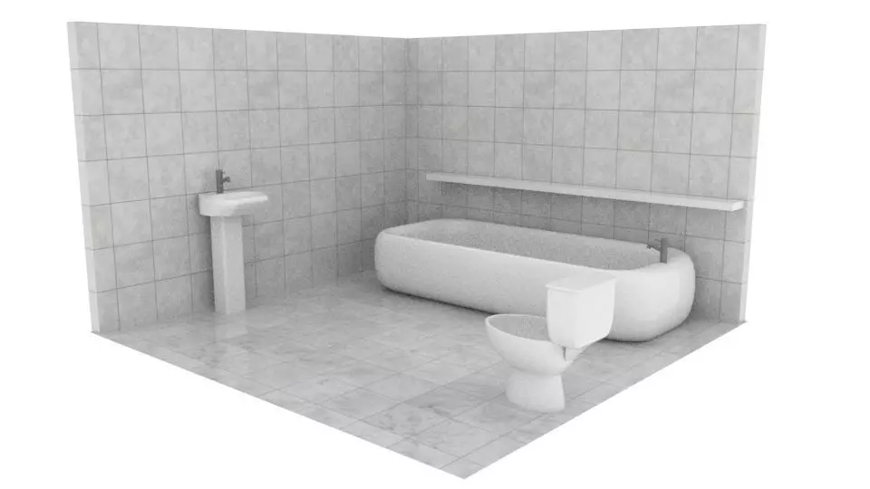 Bathroom Free 3D model_0