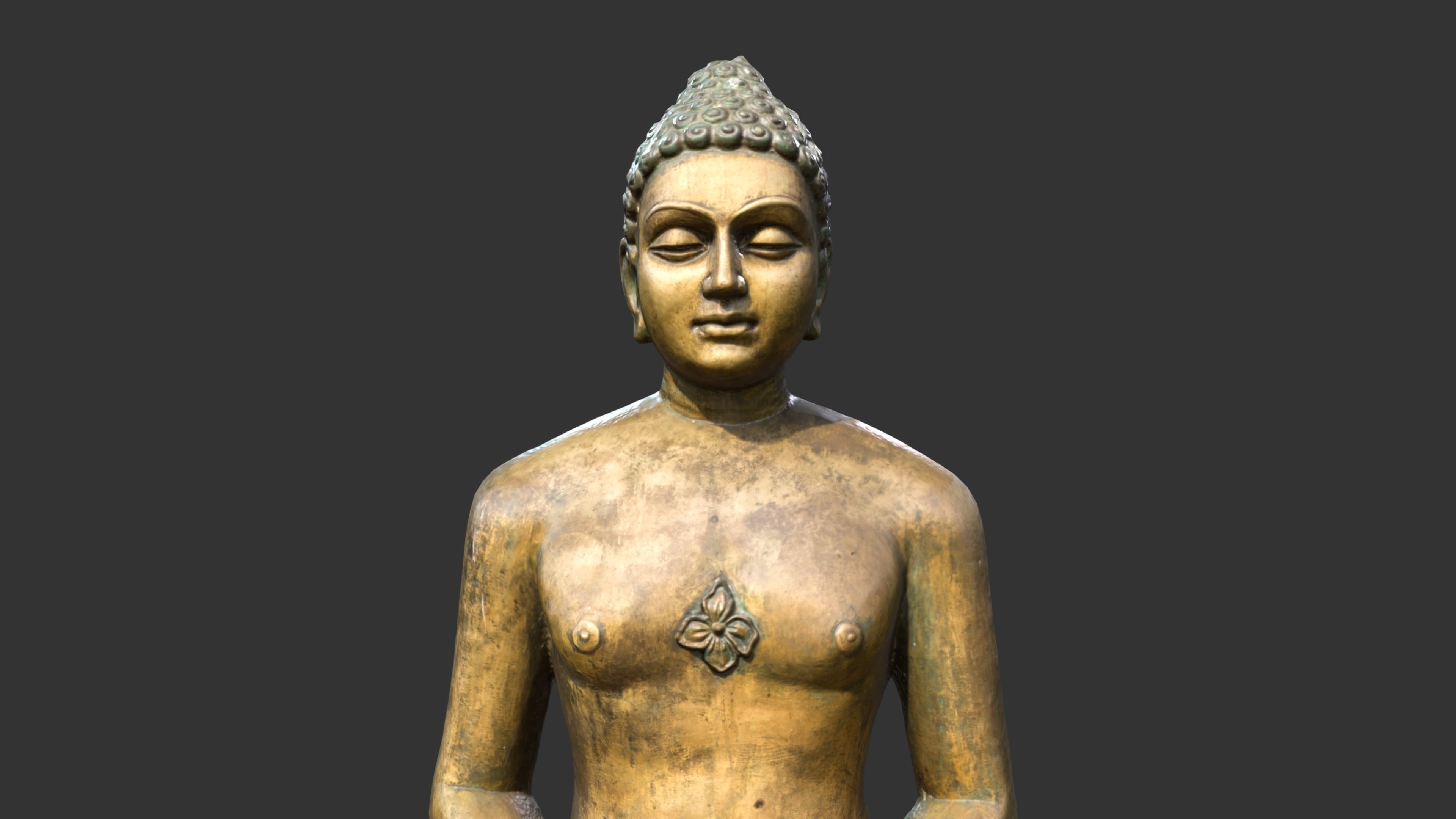 Bhagwan Mahaveer 3DP 3D print model_13
