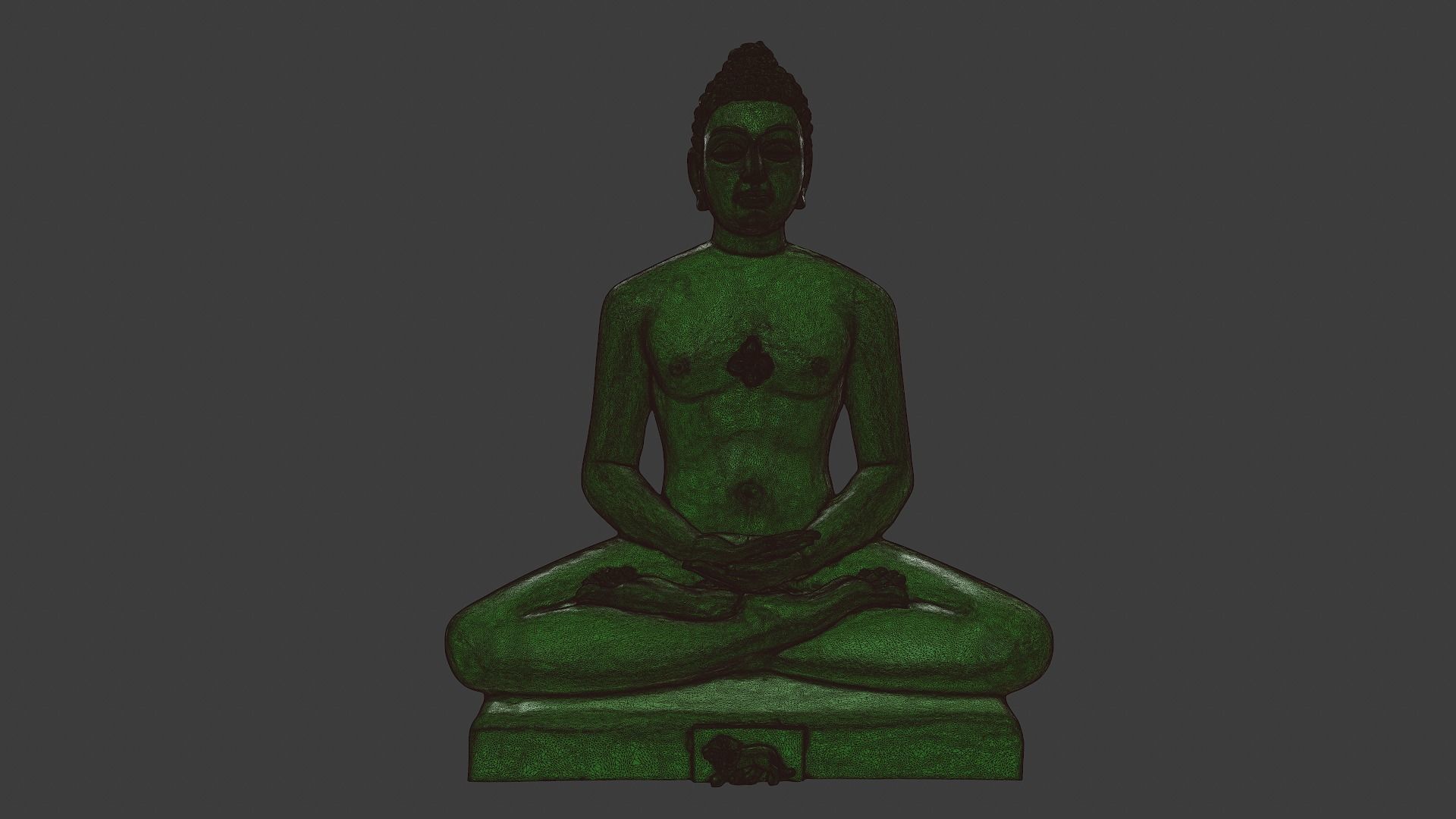 Bhagwan Mahaveer 3DP 3D print model_34