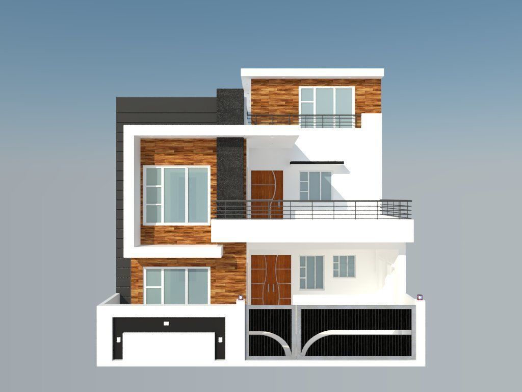 Modern House 3D model_8