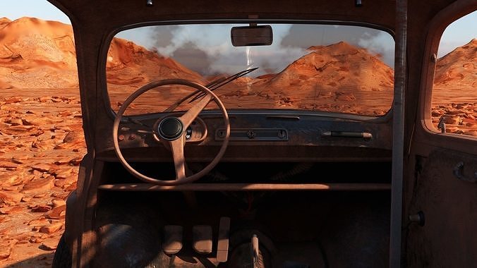 Fiat 600 Apocalypse 3D model 7