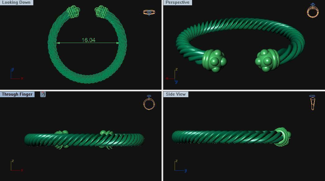 ring is dimensionless 3D print model 3D print model_11