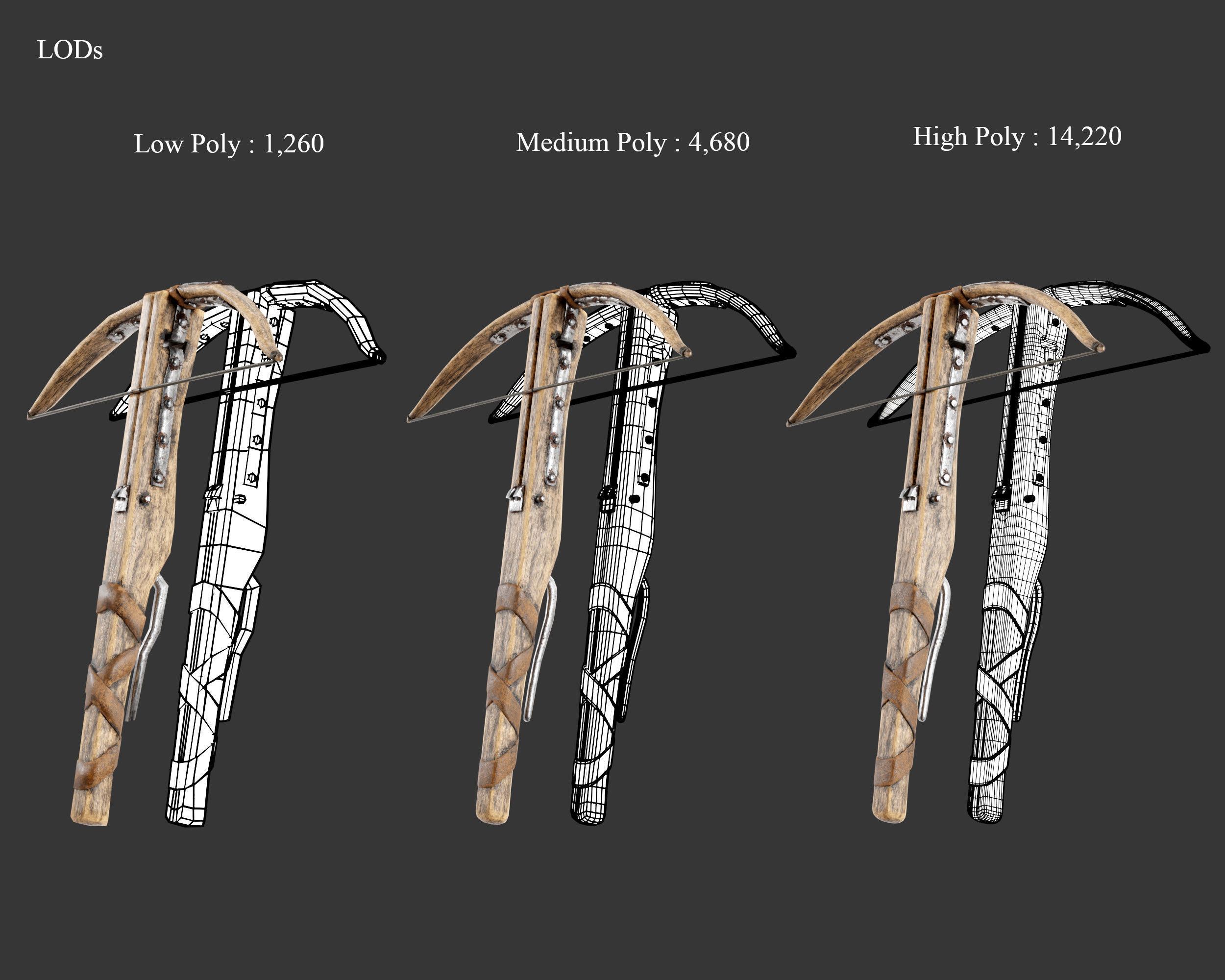 Medieval Collection Crude Weapons Set _9