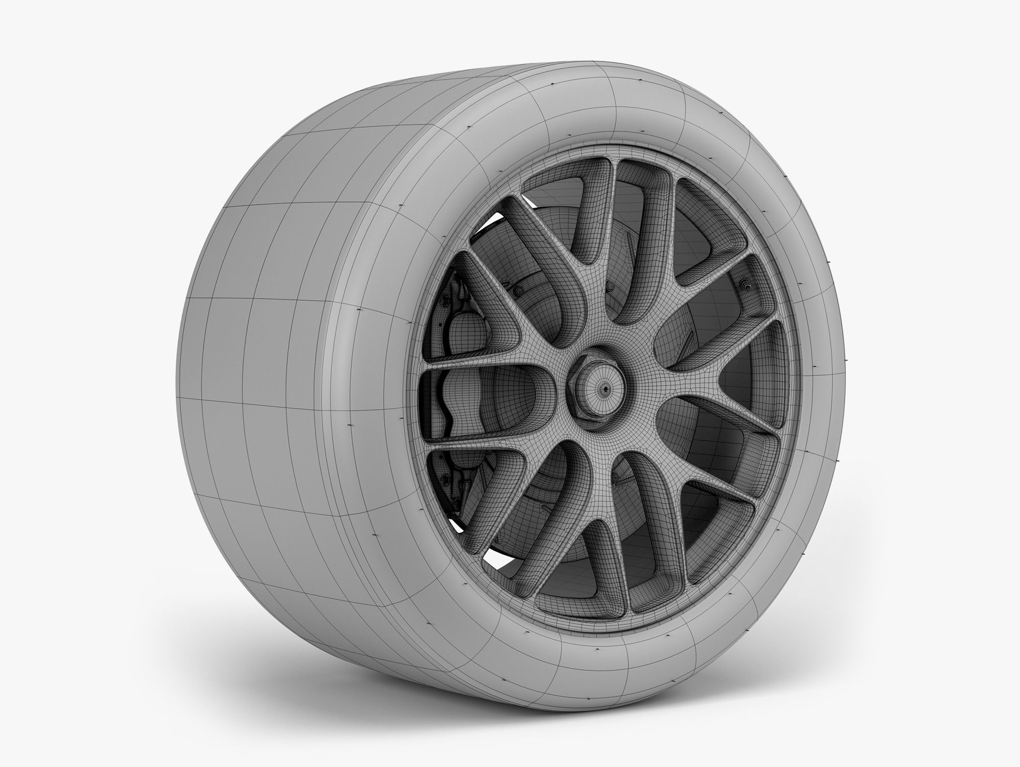 Michelin C7R Combo 3D model_8