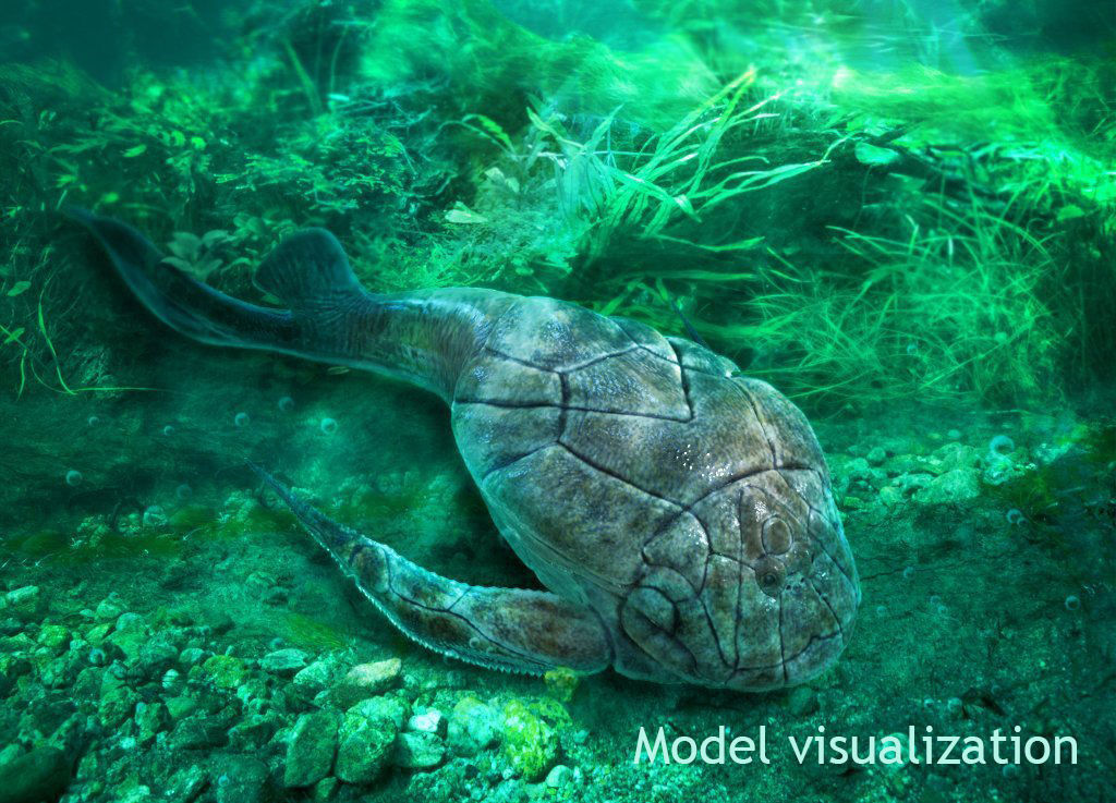 Extinct animals pack v2 Low-poly 3D model_14