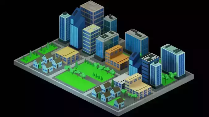 Isometric city