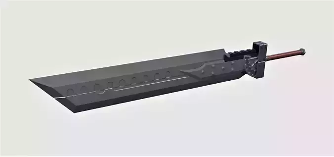 Fusion Sword from Final Fantasy VII 3D print model