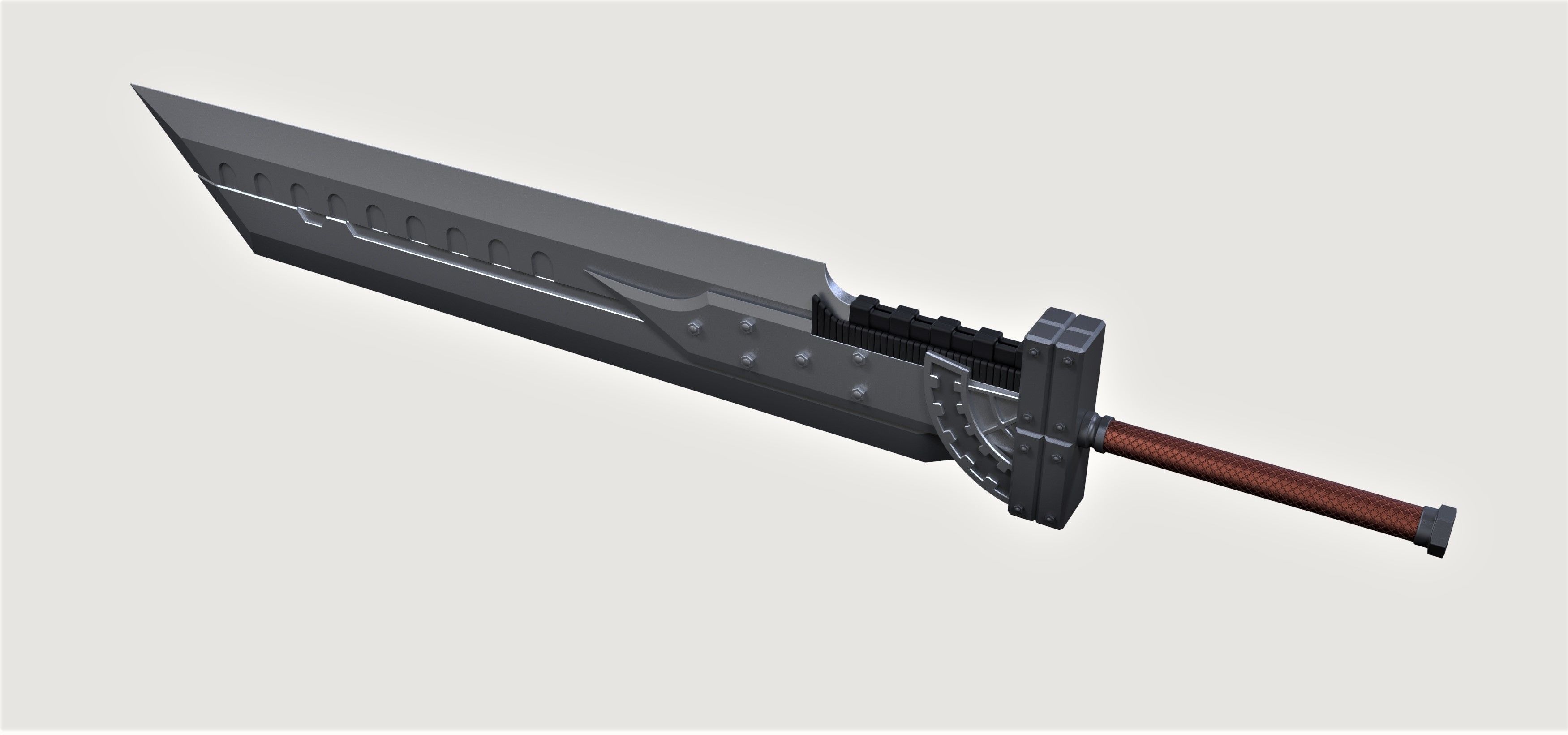 Fusion Sword from Final Fantasy VII 3D print model_8