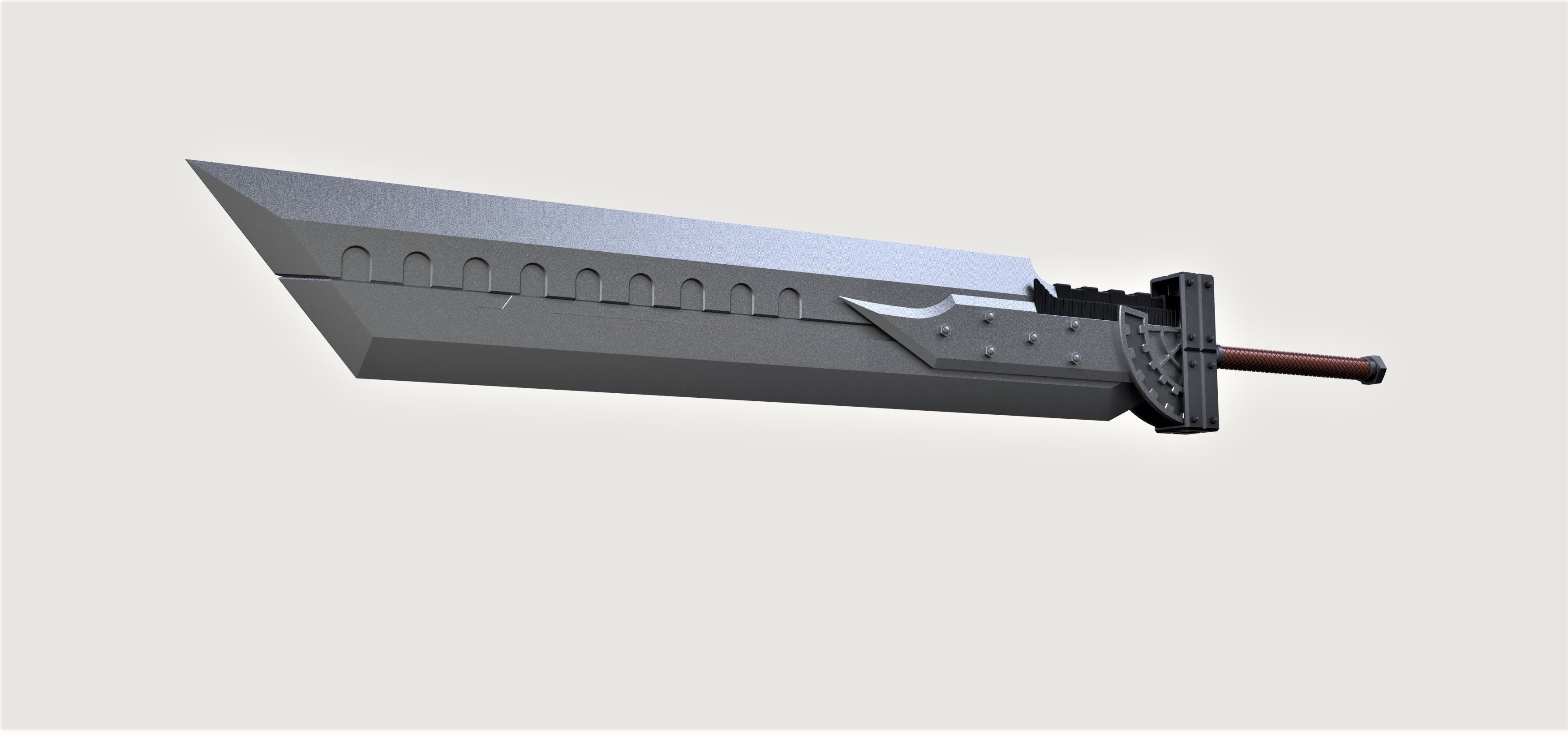 Fusion Sword from Final Fantasy VII 3D print model_1