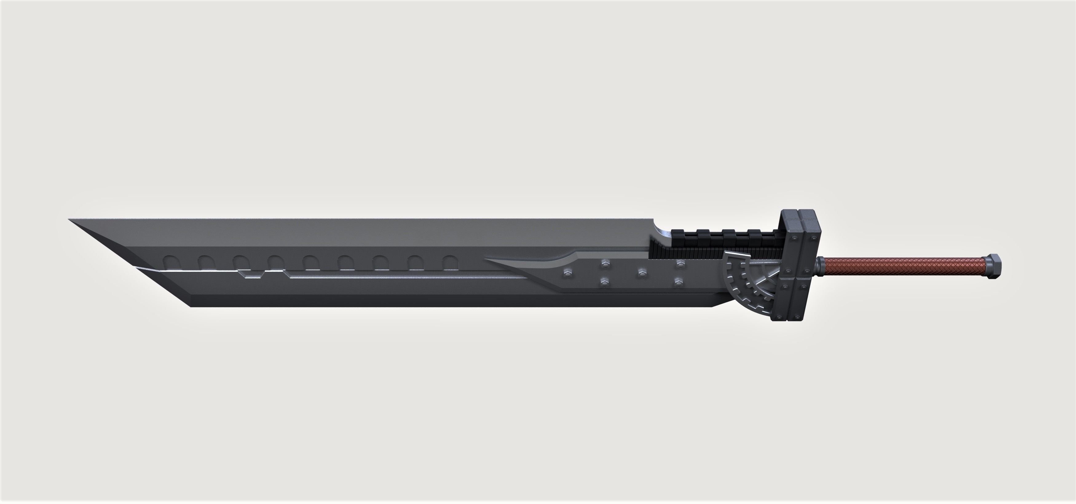 Fusion Sword from Final Fantasy VII 3D print model_6