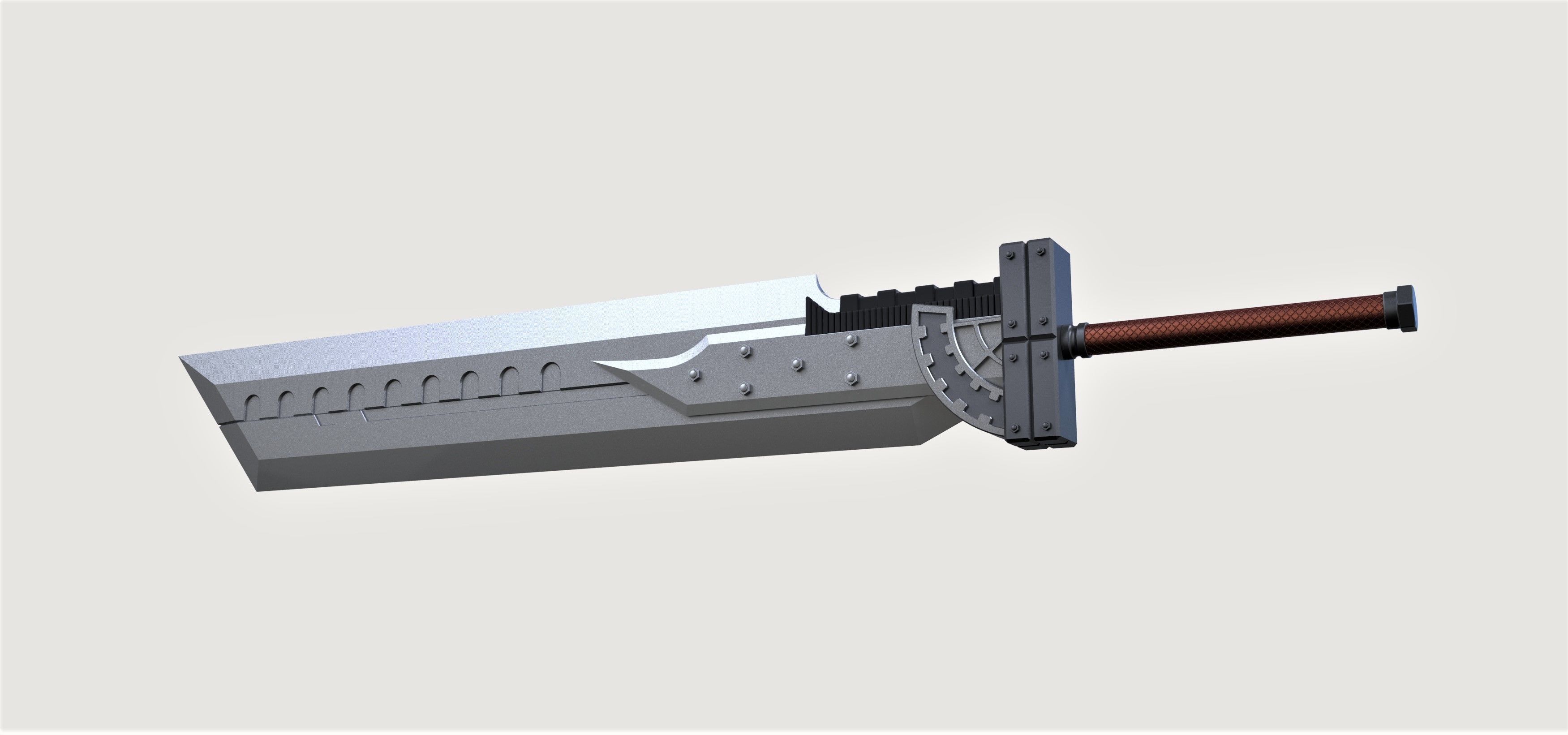 Fusion Sword from Final Fantasy VII 3D print model_9
