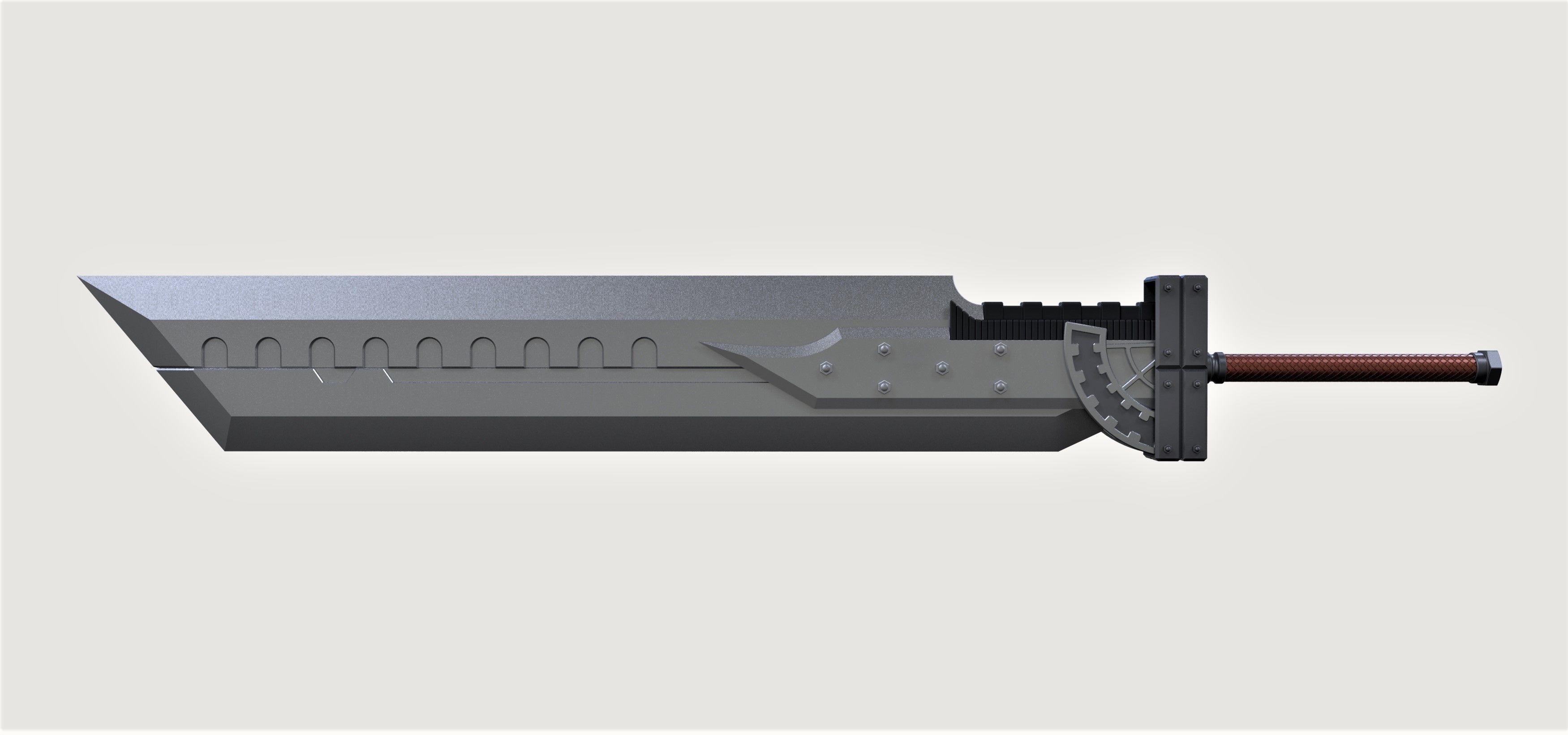 Fusion Sword from Final Fantasy VII 3D print model_5