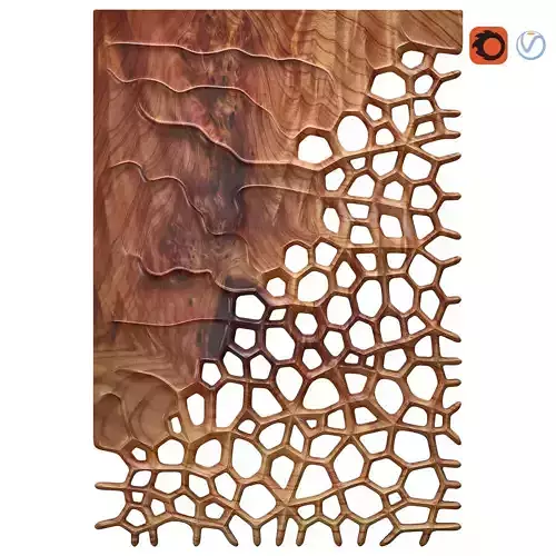 Organic wall hanging 