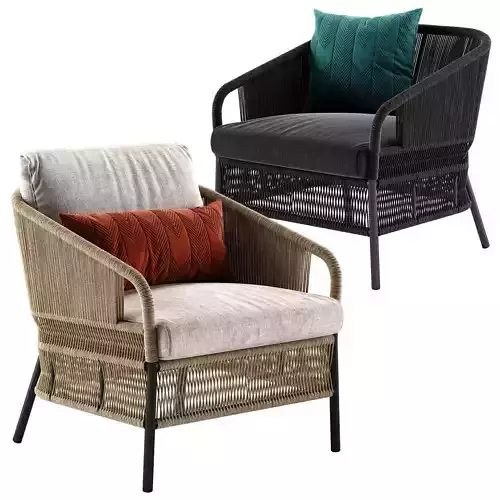 Varaschin Cricket lounge armchair