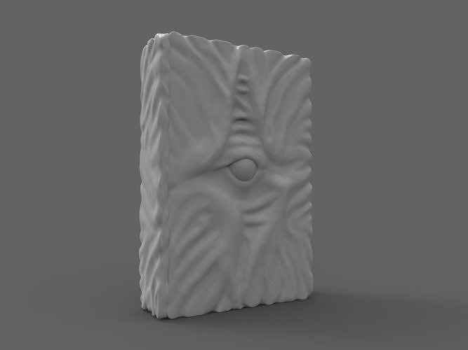Necronomicon box with design 3D print model