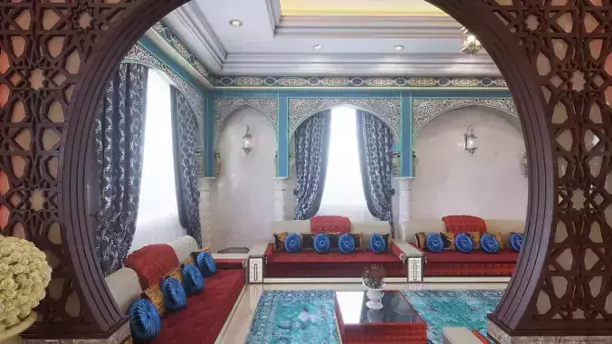 Islamic Arabic Moroccan sofa carpet table Chandler 