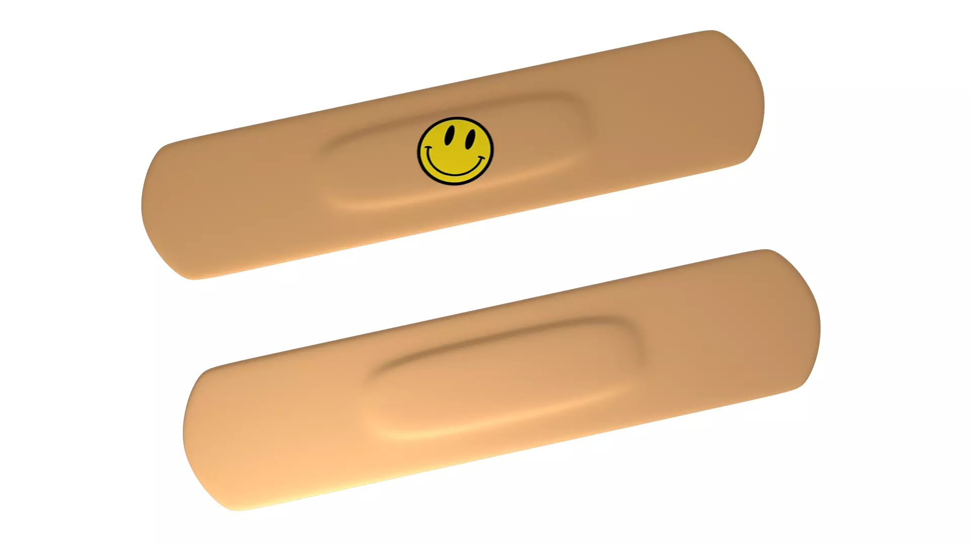 Bandaid bandage 3D model_0
