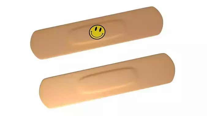 Bandaid bandage 3D model