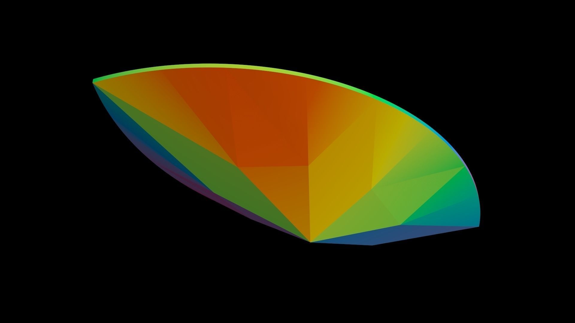 Diamond Marquise Different Sizes 3D model_15