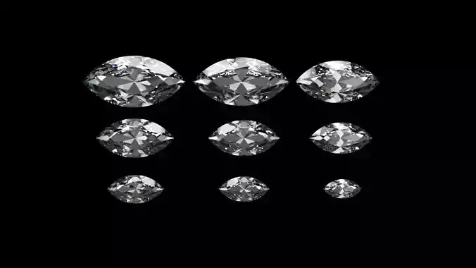 Diamond Marquise Different Sizes