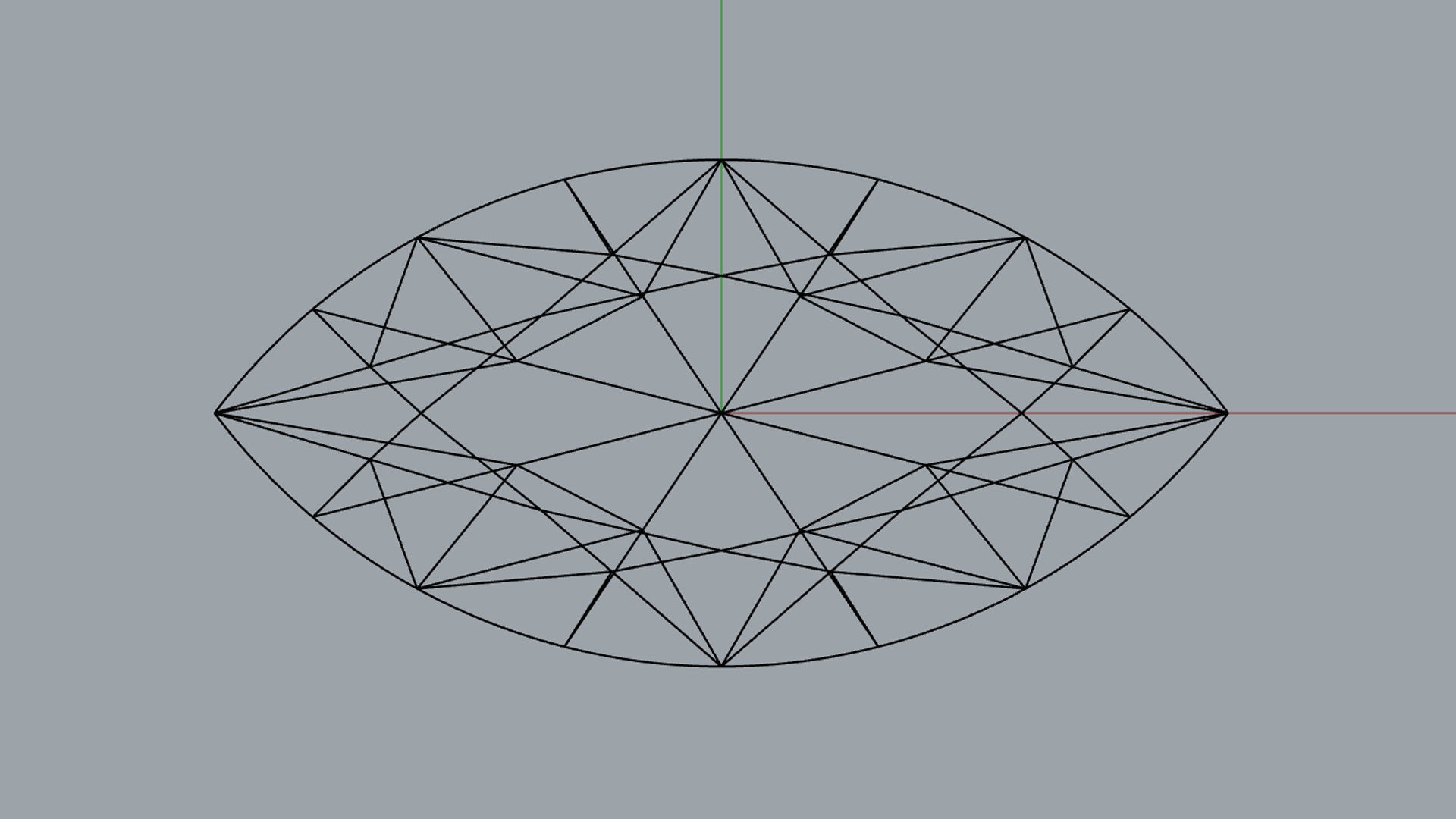 Diamond Marquise Different Sizes 3D model_20