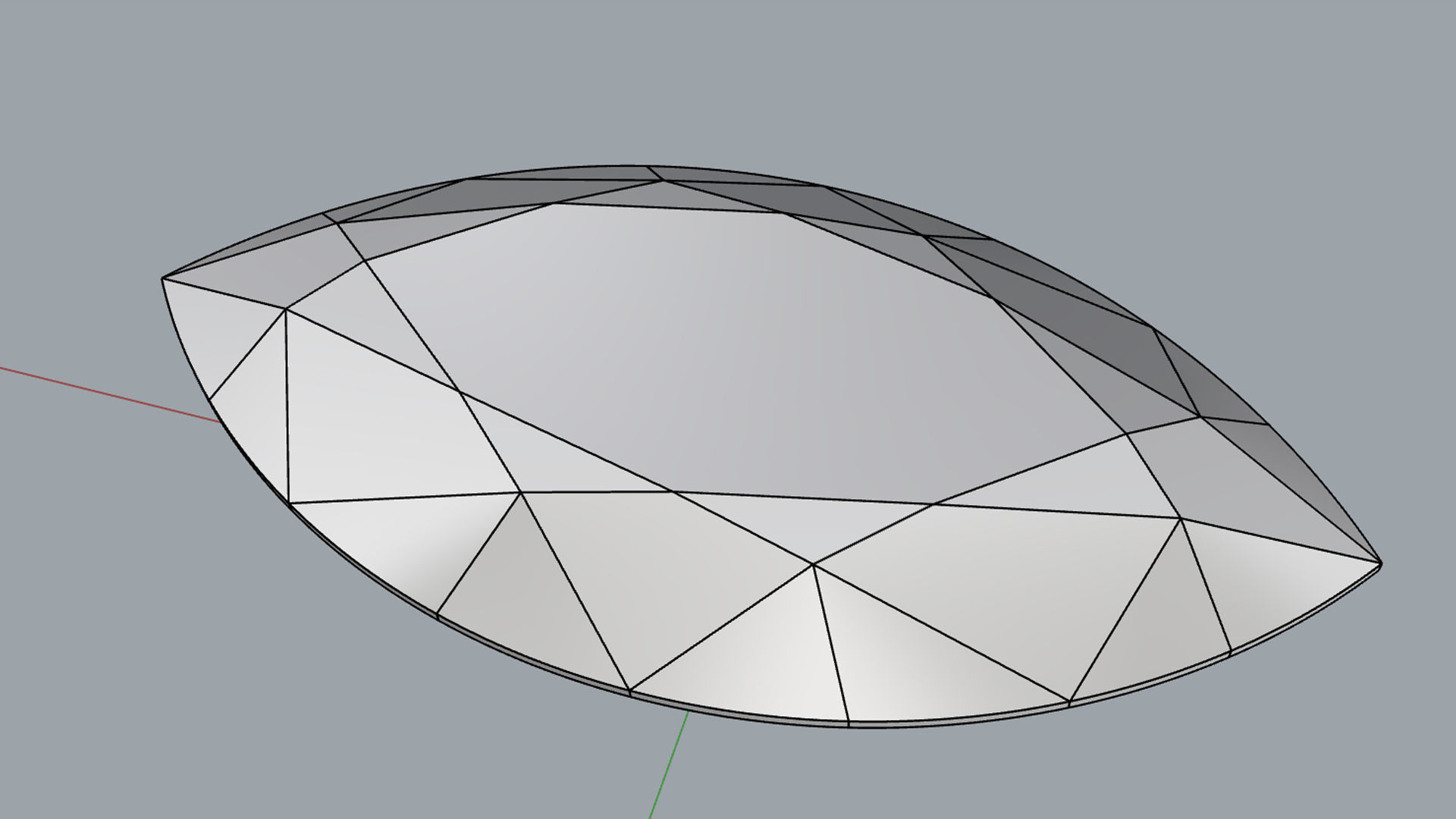 Diamond Marquise Different Sizes 3D model_22