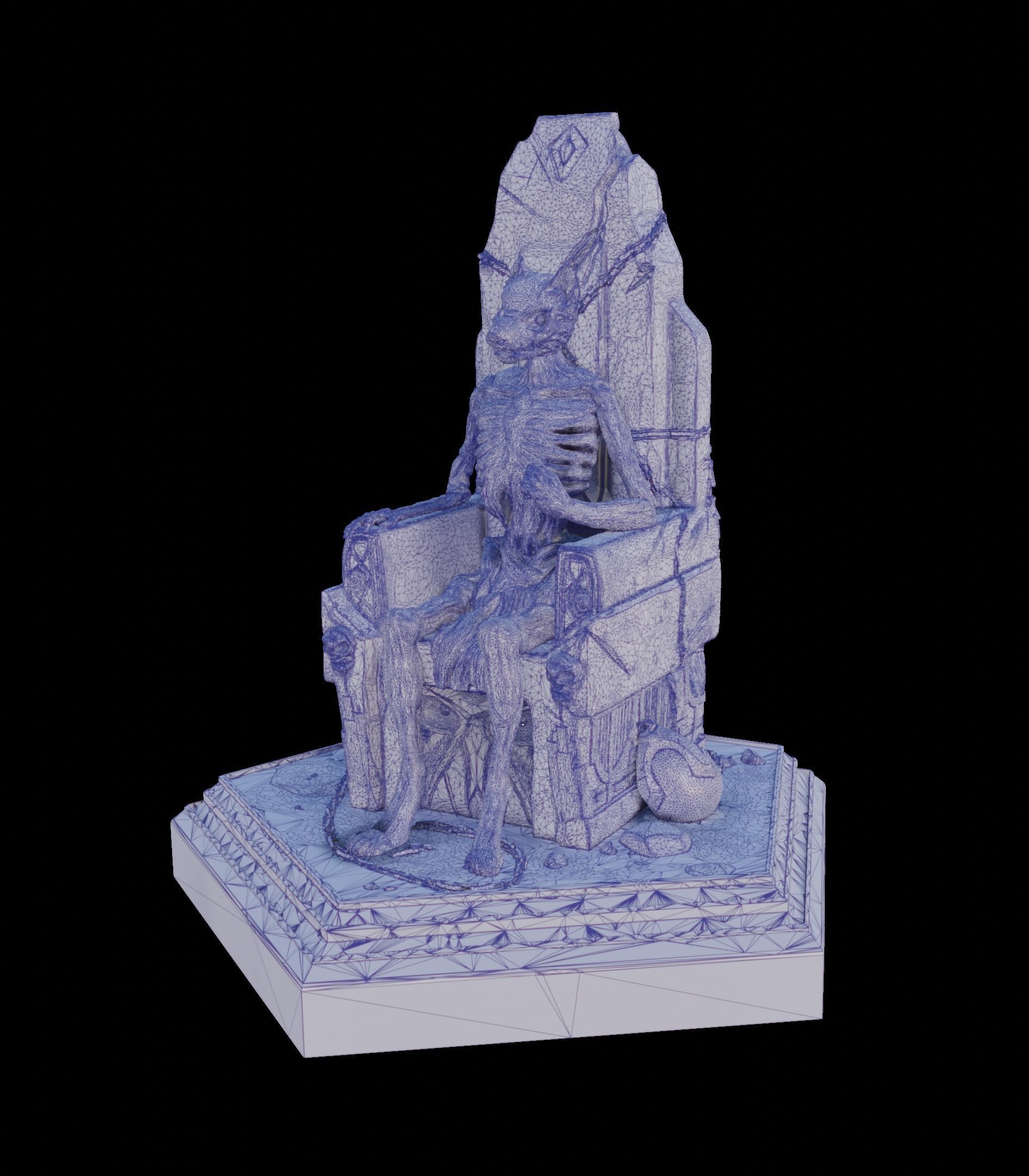 Wolfen Lich for 3D Print 3D print model_2