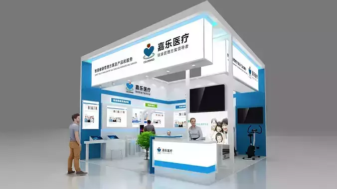 Exhibition 3D models 