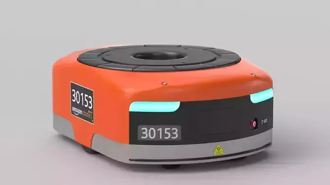Amazon Kiva Robot 3D model