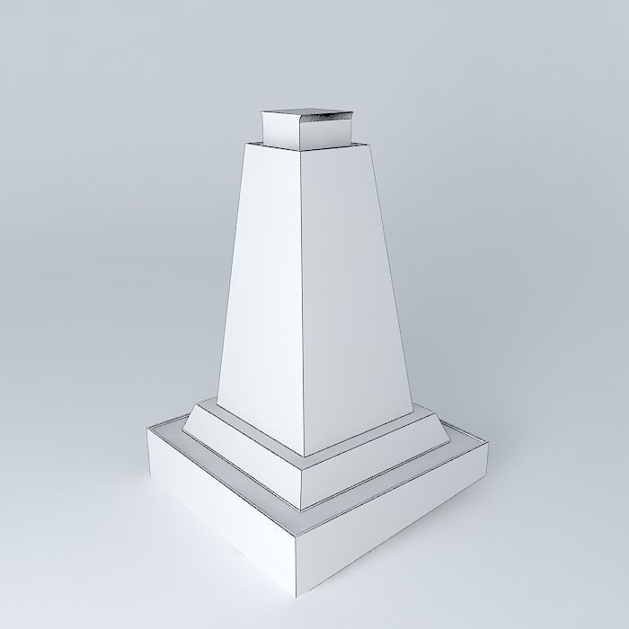 Case De Degaule Free 3D model_4