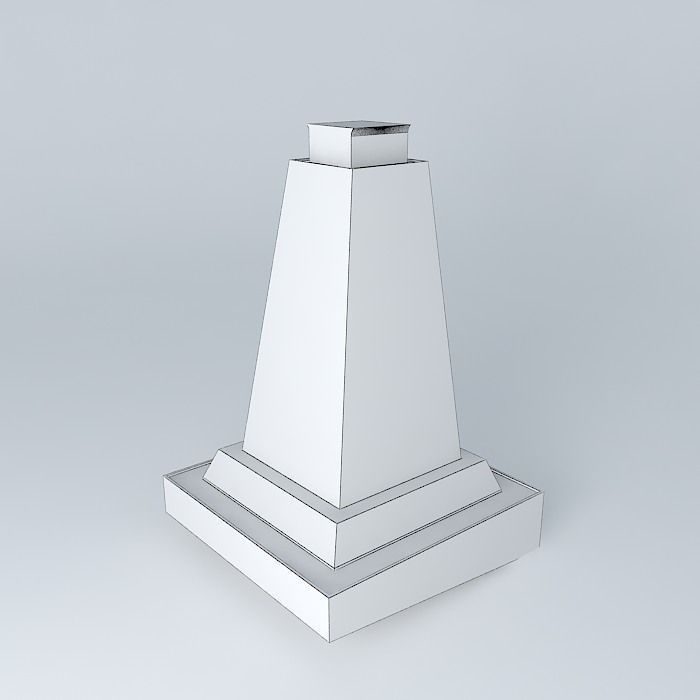 Case De Degaule Free 3D model_3